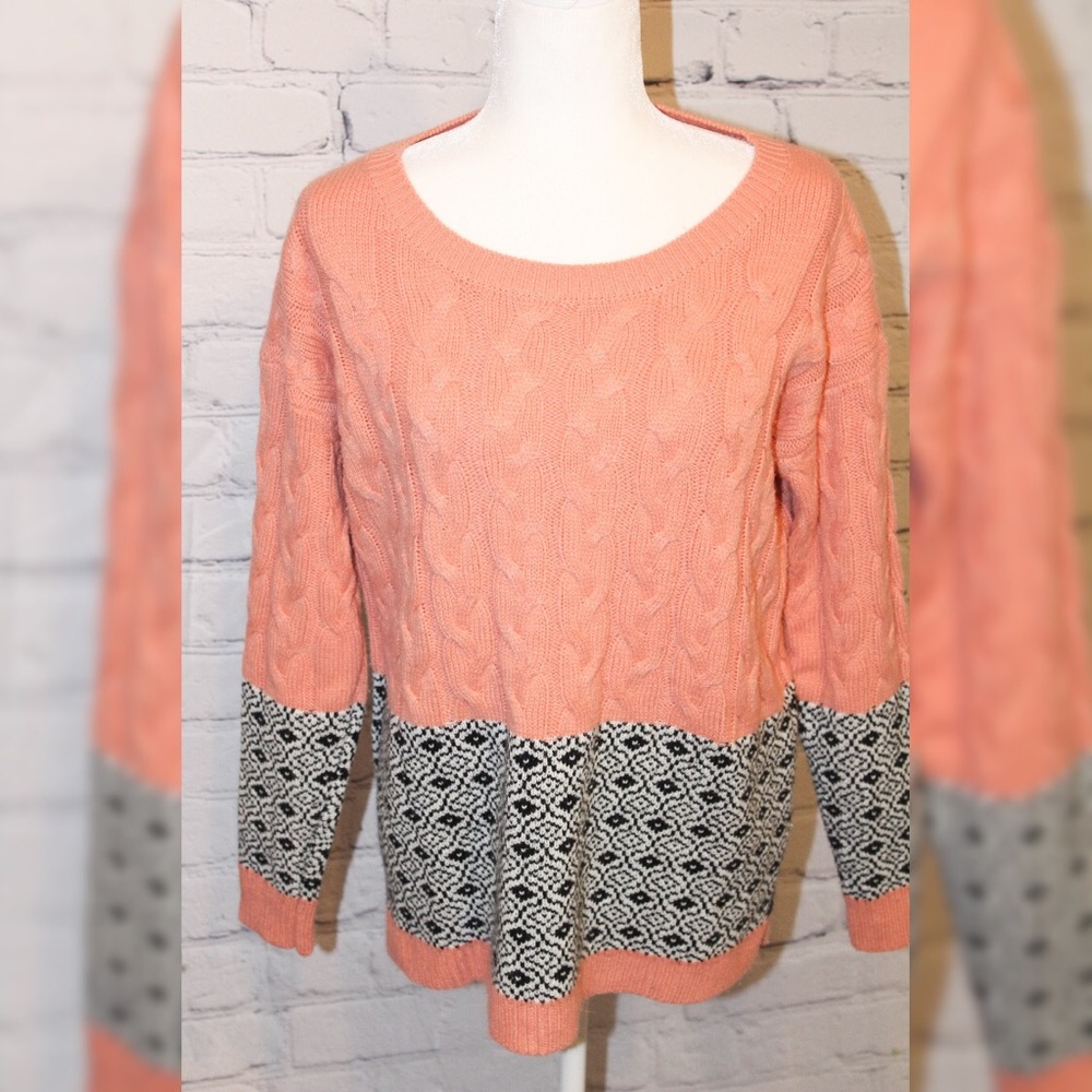 Urban Outfitters Staring at Stars Aztec Cable Knit